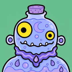 Moonwater Bottle of the Violet Oath #933