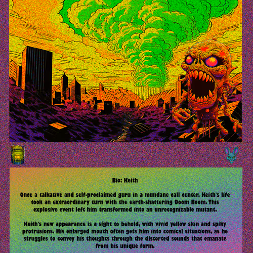NUCLEAR NUMBSKULLS OFFICIAL TRADING CARDS