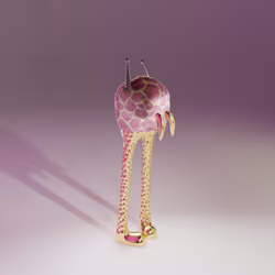 #939 Mink Giraffe