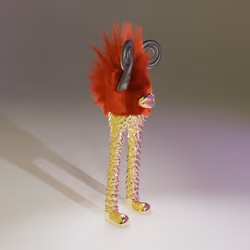 #4194 red woman