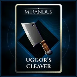Uggor's Cleaver (Rare) #16