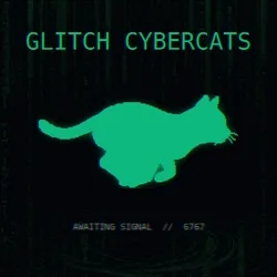  Glitch Cybercat — Awaiting Signal