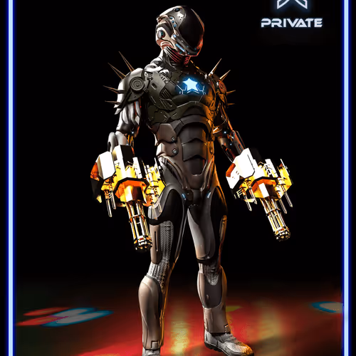 Soldiers Of The Metaverse # 2124