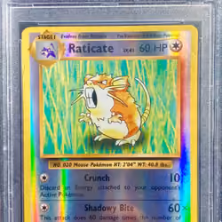 Raticate Reverse Holo Foil 2016 - PSA 9 MINT