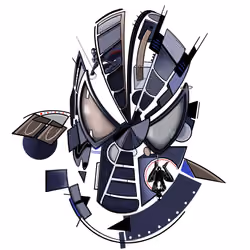 Geo Black Spider