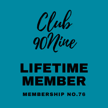 Club 90nine Membership No.76