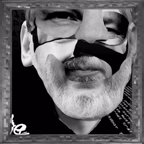 Julian Assange Decentral Eyes By Coldie