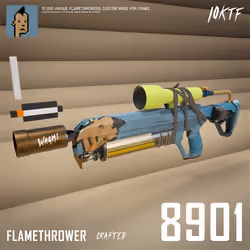 Punk Flamethrower #8901