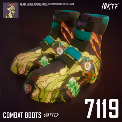 Mutant Combat Boots #7119