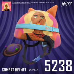 Galaxy Combat Helmet #5238