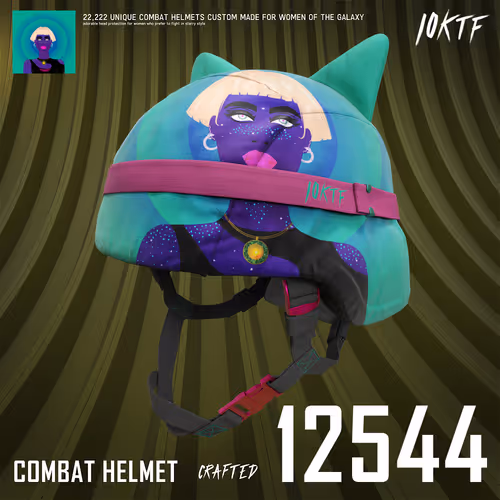 Galaxy Combat Helmet #12544
