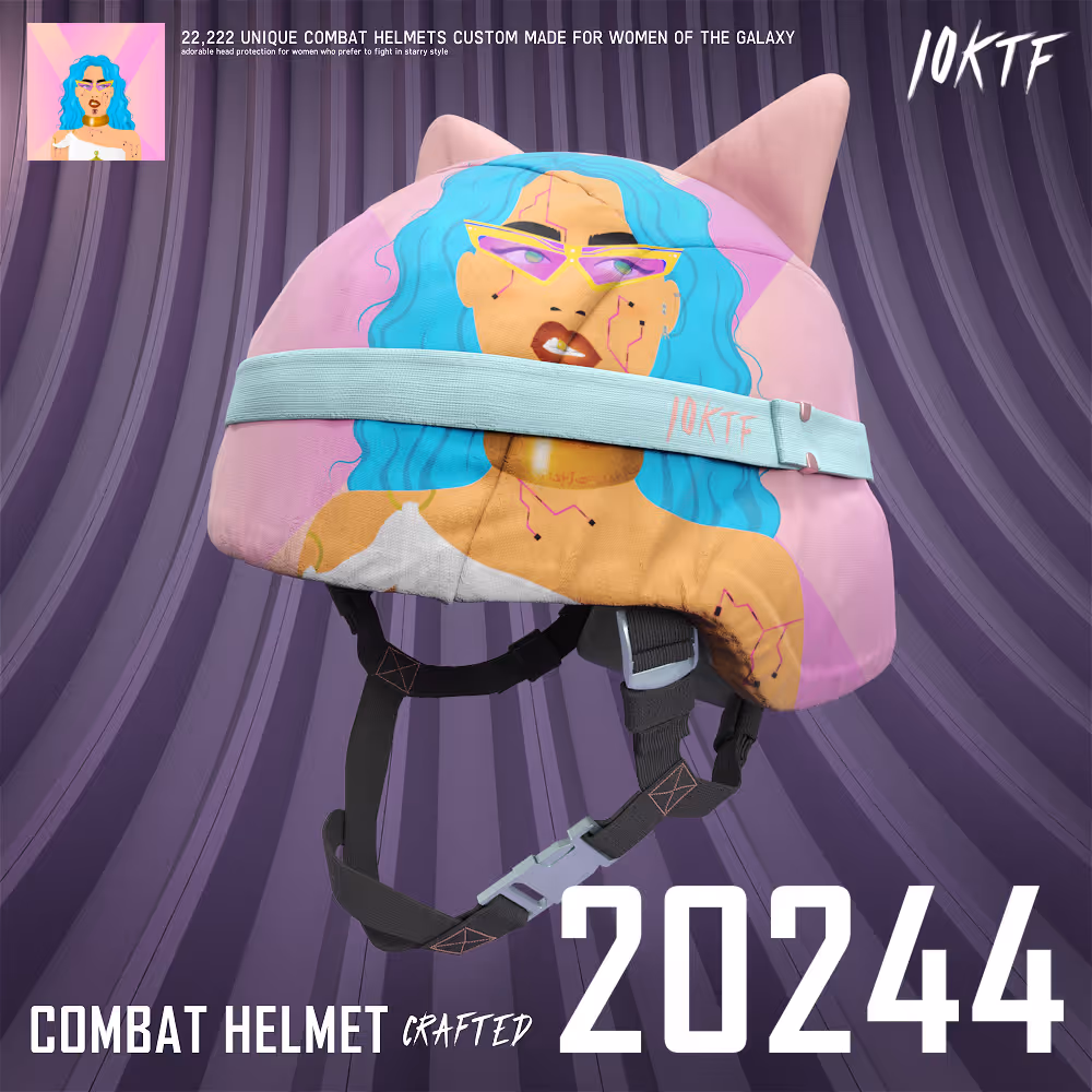 Galaxy Combat Helmet #20244