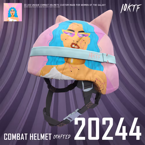 Galaxy Combat Helmet #20244