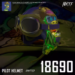Mutant Pilot Helmet #18690