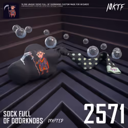 Wizard Sock Full of Doorknobs #2571