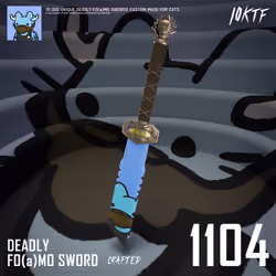 Cool Deadly FO(a)MO Sword #1104