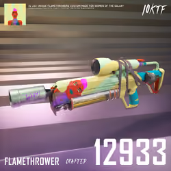 Galaxy Flamethrower #12933