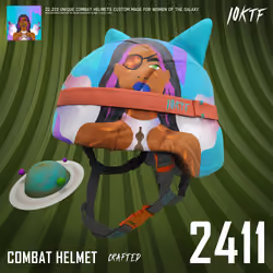 Galaxy Combat Helmet #2411