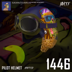 Mutant Pilot Helmet #1446
