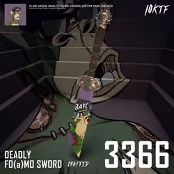 Ape Deadly FO(a)MO Sword #3366