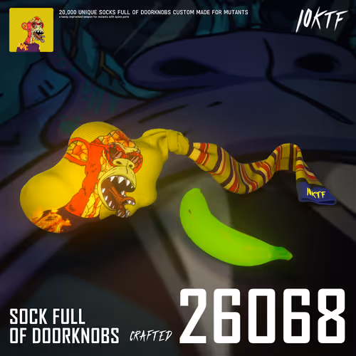 Mutant Sock Full of Doorknobs #26068