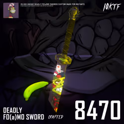 Mutant Deadly FO(a)MO Sword #8470