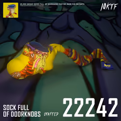 Mutant Sock Full of Doorknobs #22242