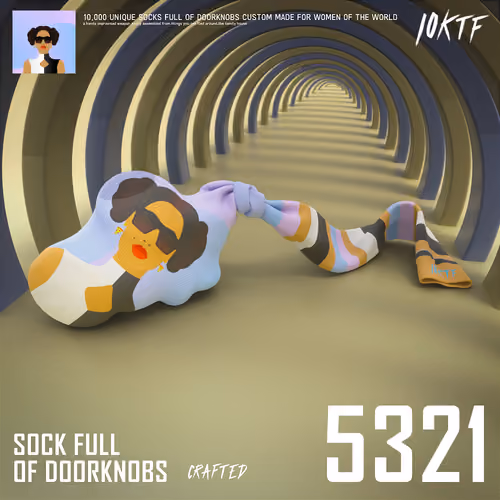 World of Sock Full of Doorknobs #5321