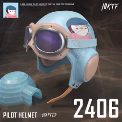 Pudgy Pilot Helmet #2406