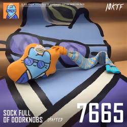 Cool Sock Full of Doorknobs #7665
