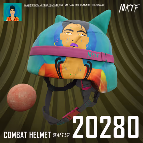 Galaxy Combat Helmet #20280