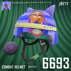Galaxy Combat Helmet #6693