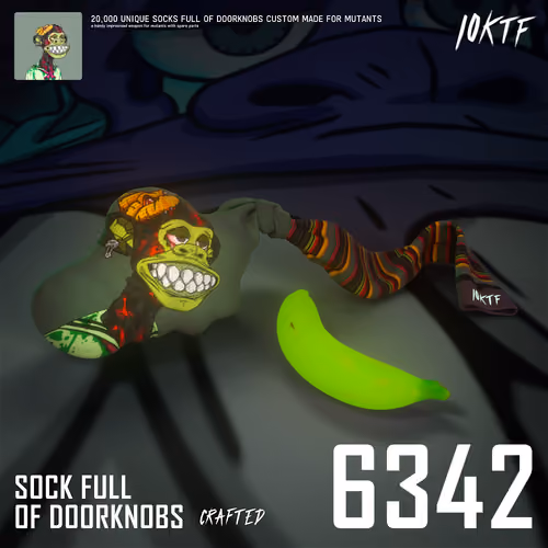 Mutant Sock Full of Doorknobs #6342