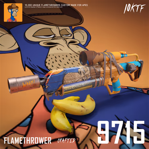 Ape Flamethrower #9715