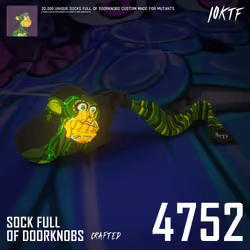 Mutant Sock Full of Doorknobs #4752