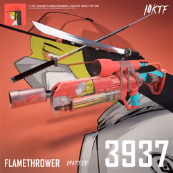 0N1 Flamethrower #3937