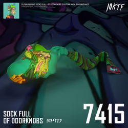 Mutant Sock Full of Doorknobs #7415