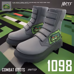 Toadz Combat Boots #1098