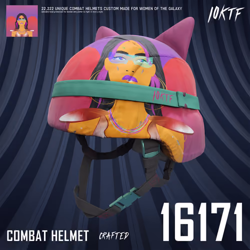 Galaxy Combat Helmet #16171
