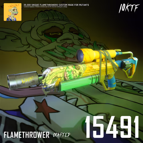 Mutant Flamethrower #15491