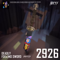 Wizard Deadly FO(a)MO Sword #2926