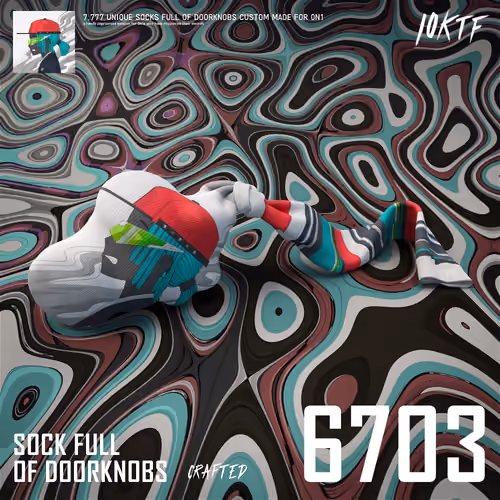 0N1 Sock Full of Doorknobs #6703