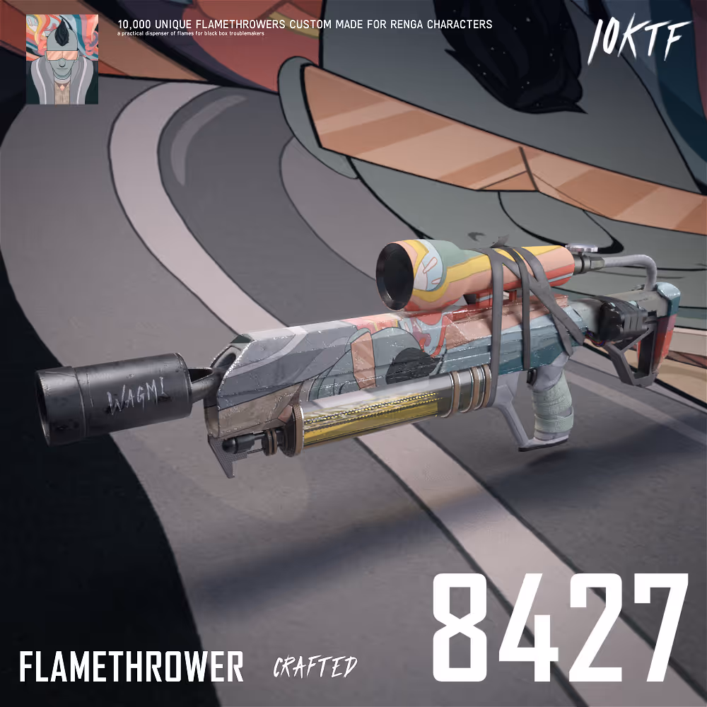 RENGA Flamethrower #8427