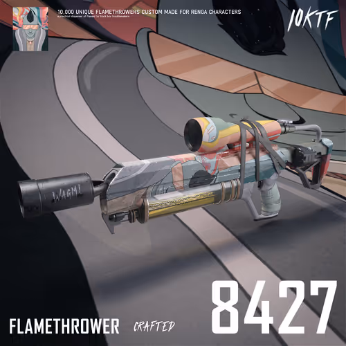 RENGA Flamethrower #8427