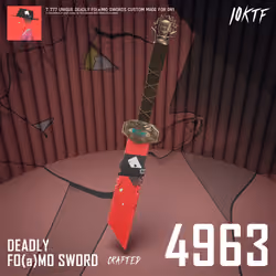 0N1 Deadly FO(a)MO Sword #4963