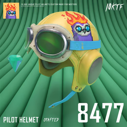 Moonbird Pilot Helmet #8477