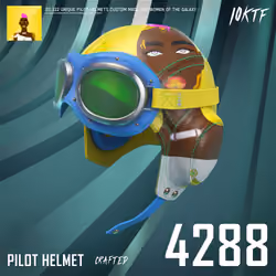 Galaxy Pilot Helmet #4288