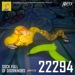 Mutant Sock Full of Doorknobs #22294