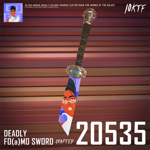 Galaxy Deadly FO(a)MO Sword #20535