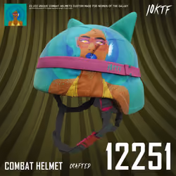 Galaxy Combat Helmet #12251